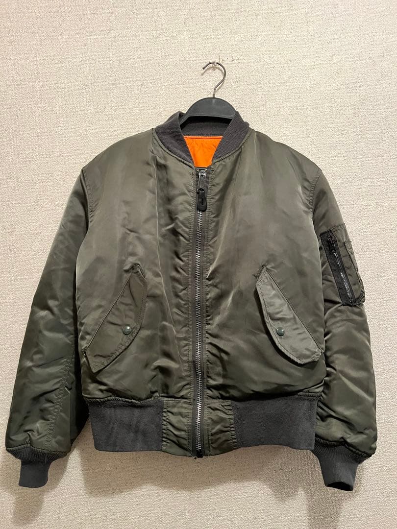 90's ALPHA MA-1 フライトジャケット MIL-J-82790J