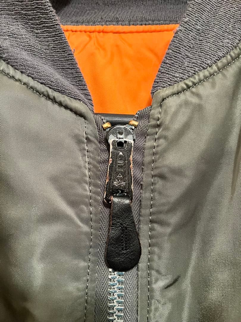 90's ALPHA MA-1 フライトジャケット MIL-J-82790J