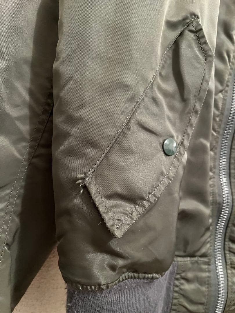 90's ALPHA MA-1 フライトジャケット MIL-J-82790J