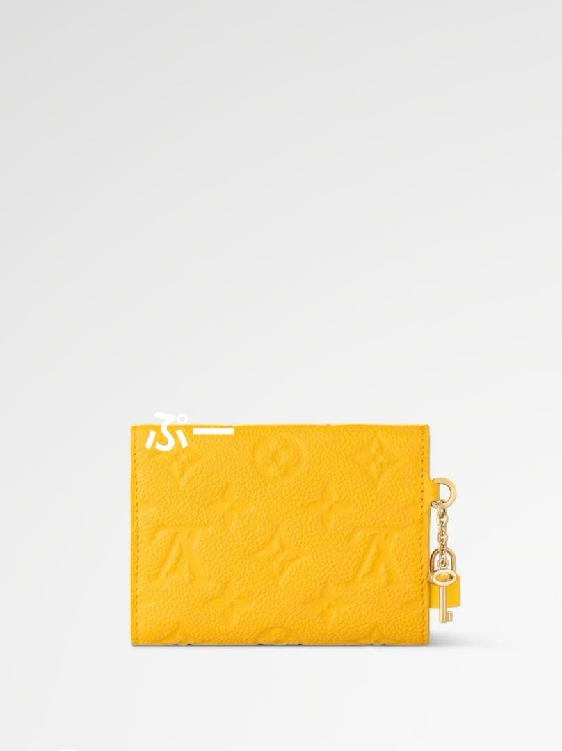 ルイヴィトン　ポルトフォイユ・ヴィクトリーヌ 三つ折り財布 イエロー　未使用品！