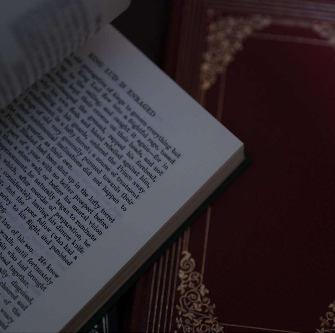 Vintage Book【赤と青と緑の洋書】3冊　アンティーク　古書　洋書