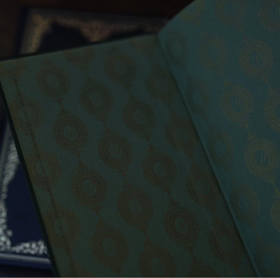 Vintage Book【赤と青と緑の洋書】3冊　アンティーク　古書　洋書