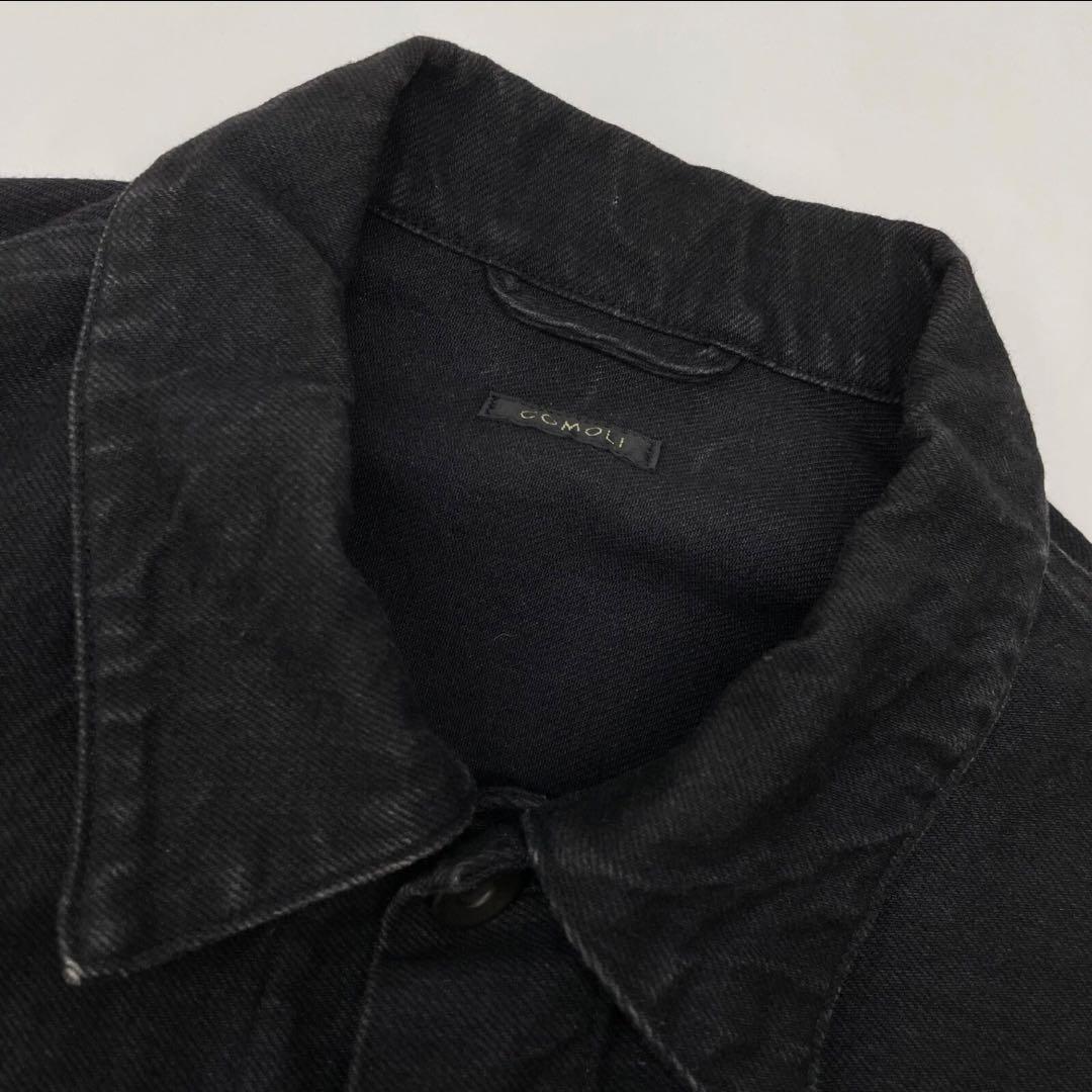 COMOLI デニムジャケット ブラック 2