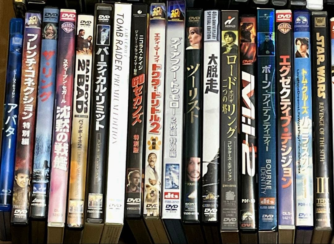 中古洋画・邦画・アニメDVD 120枚以上まとめ売り 大量DVDセット