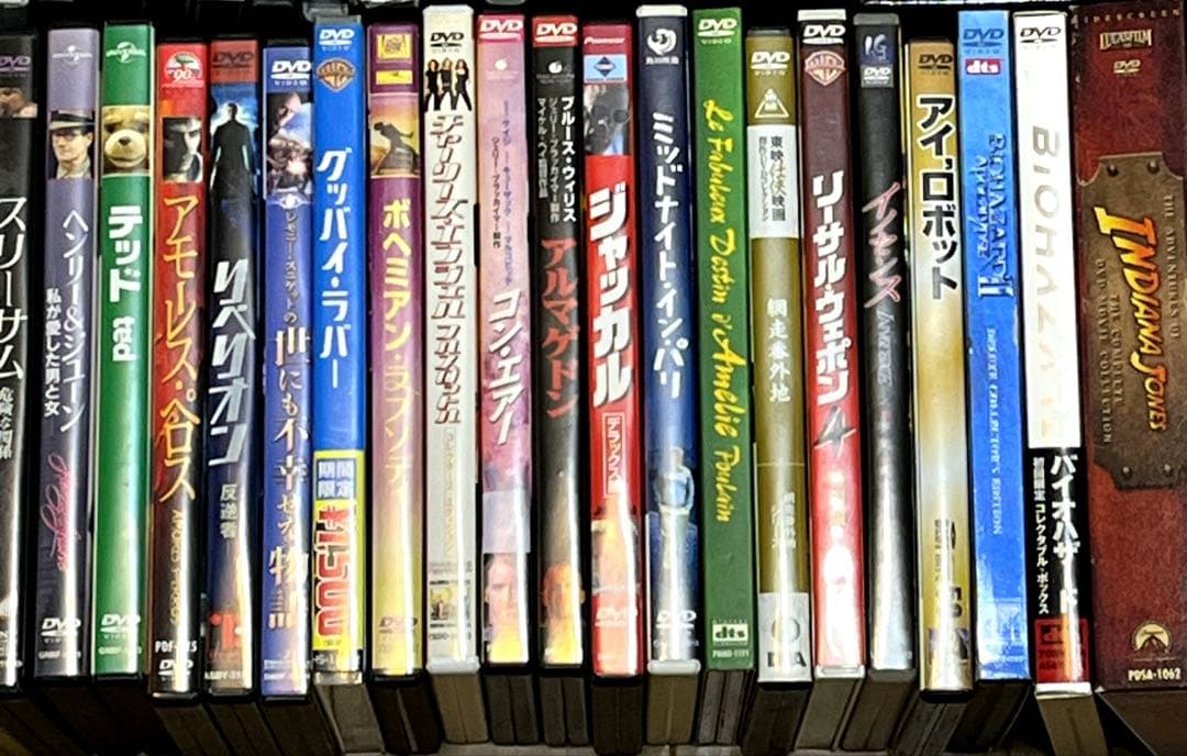 中古洋画・邦画・アニメDVD 120枚以上まとめ売り 大量DVDセット
