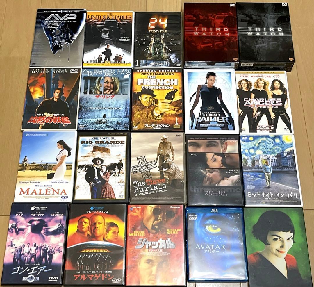 中古洋画・邦画・アニメDVD 120枚以上まとめ売り 大量DVDセット