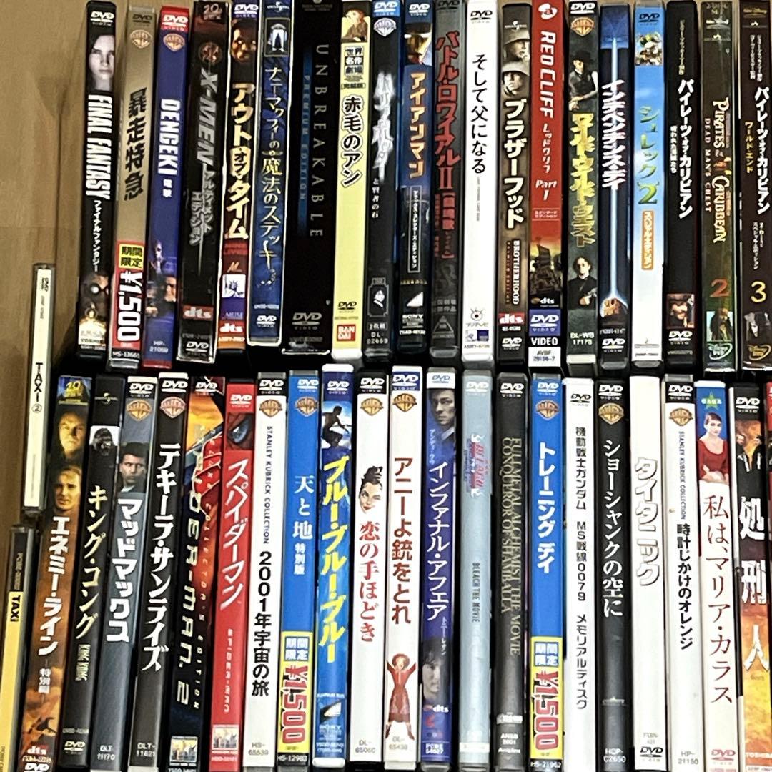 中古洋画・邦画・アニメDVD 120枚以上まとめ売り 大量DVDセット