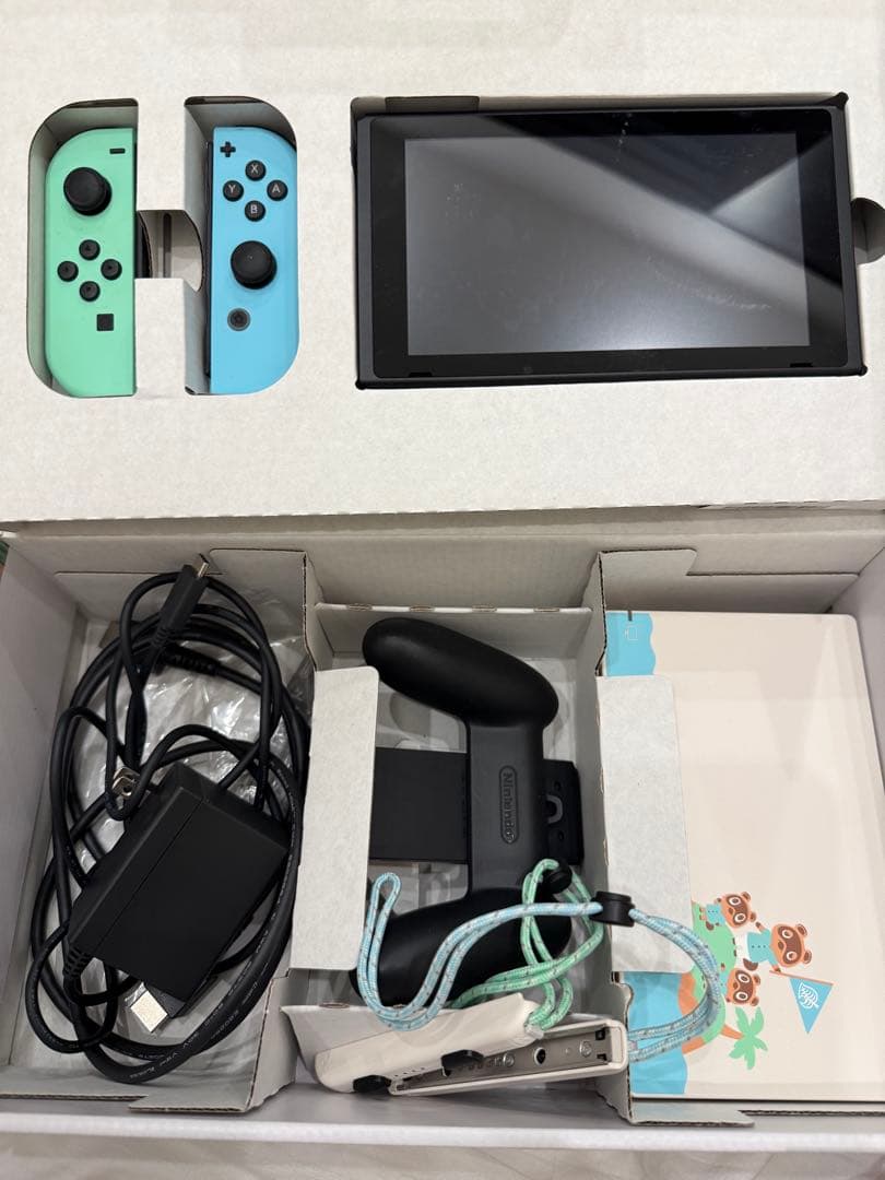 【超美品】Nintendo Switch 本体 ソフト あつまれ どうぶつの森