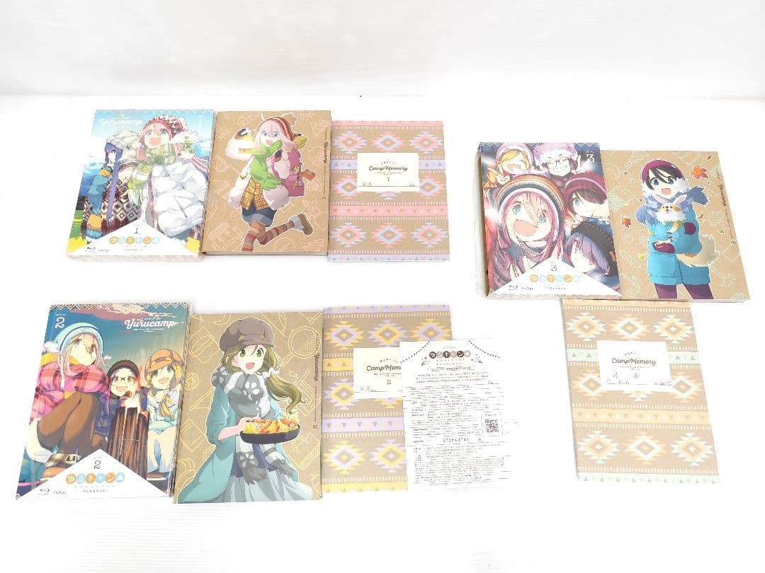 ブルーレイ　ゆるキャン season1.2.全巻セット　へやキャン 　初回限定版