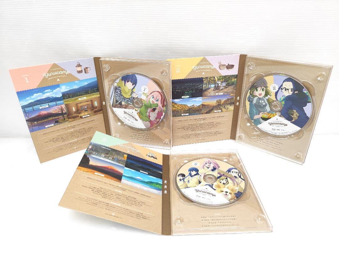 ブルーレイ　ゆるキャン season1.2.全巻セット　へやキャン 　初回限定版