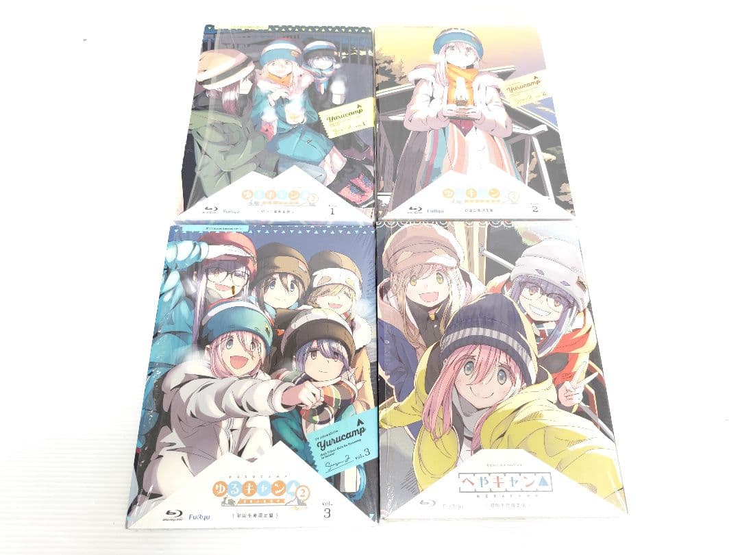 ブルーレイ　ゆるキャン season1.2.全巻セット　へやキャン 　初回限定版