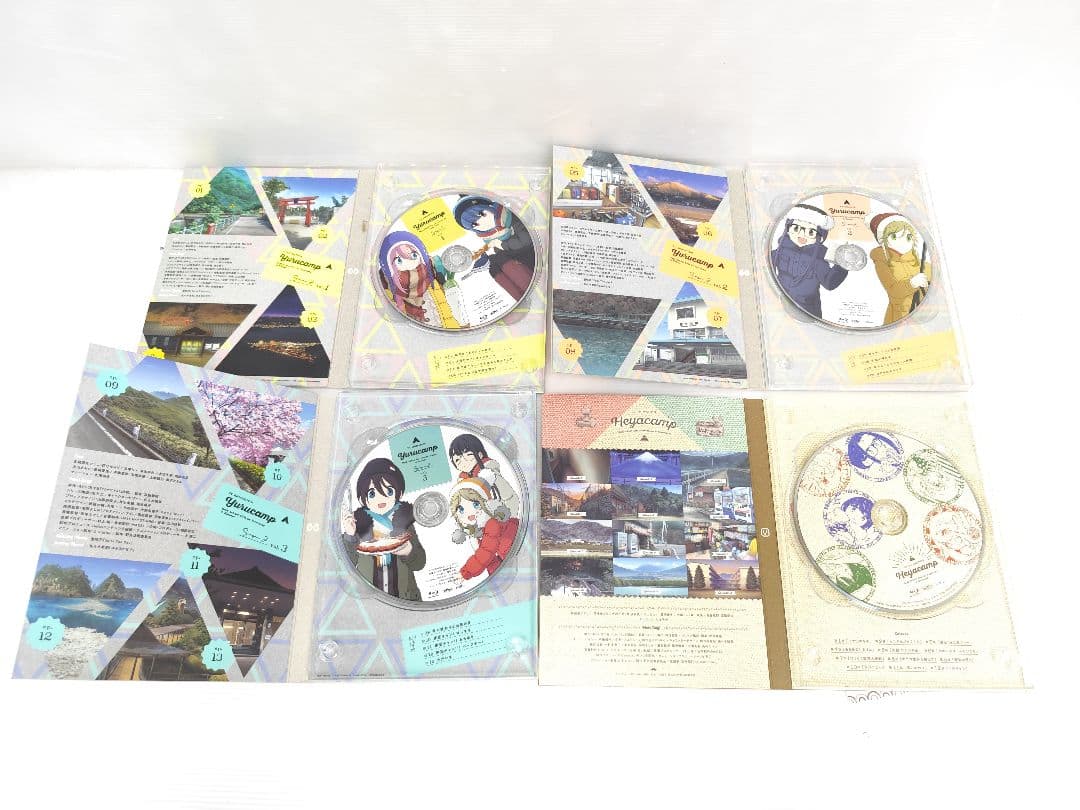 ブルーレイ　ゆるキャン season1.2.全巻セット　へやキャン 　初回限定版