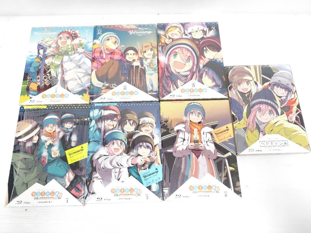 ブルーレイ　ゆるキャン season1.2.全巻セット　へやキャン 　初回限定版