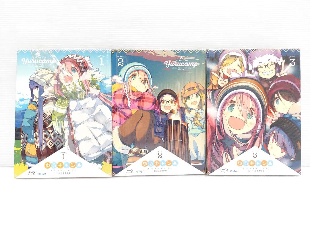 ブルーレイ　ゆるキャン season1.2.全巻セット　へやキャン 　初回限定版
