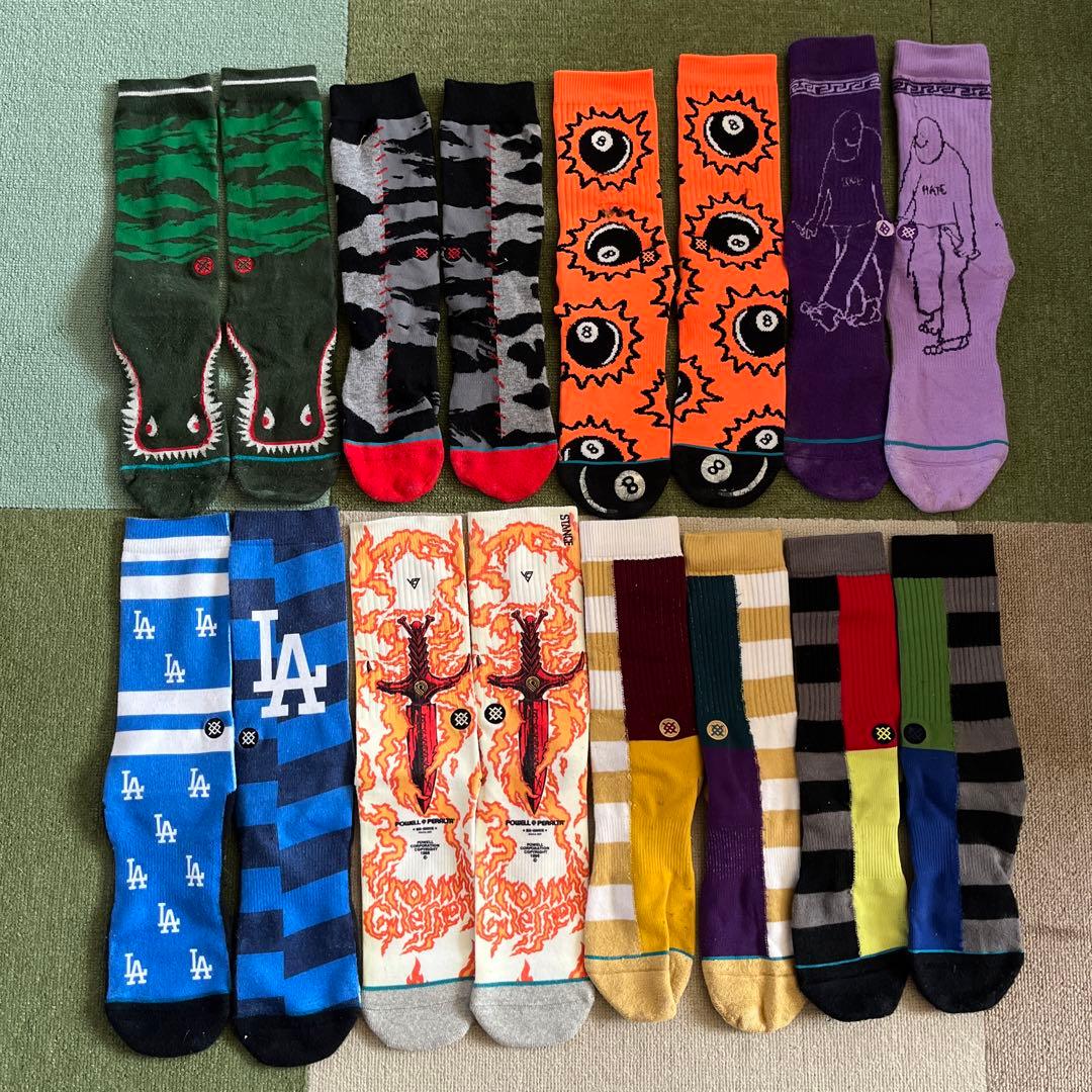 スタンス　メンズソックス16足セット