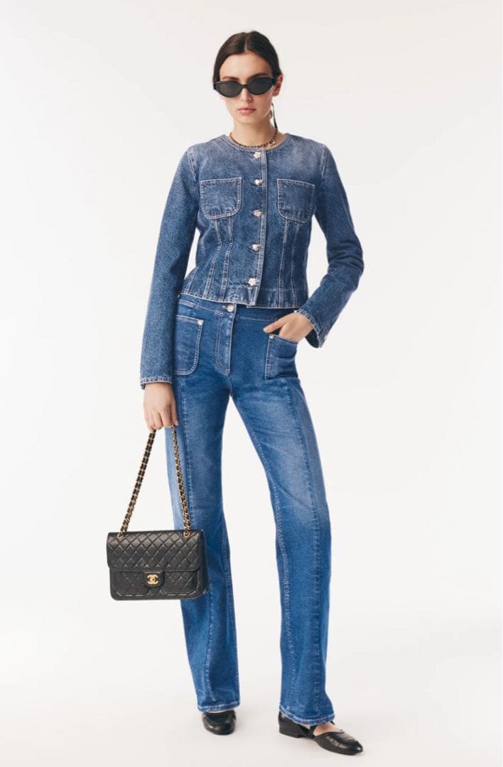 美品✨シャネル 25/26秋冬プレコレクション　マトラッセ　25 チェーンバッグ