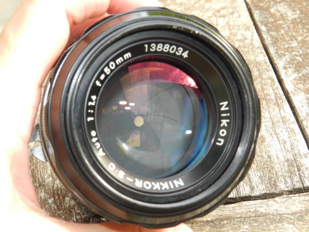 極美品　NIKON NIKKOR-S.C 50 1.4 レンズ　ニコン　即撮影可