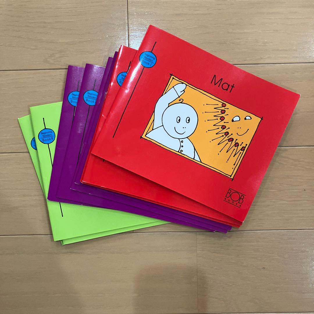 BOB books 6セット英語絵本　英語教材 音声あり
