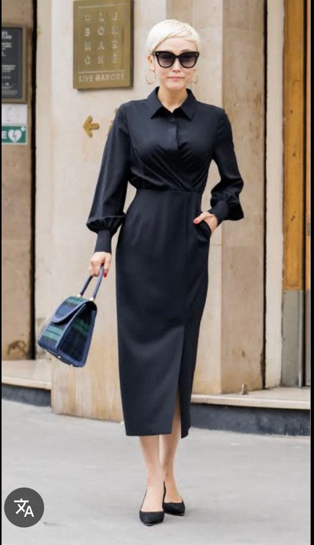 ジェンヌ　JENNE カシュクール美ラインワンピース