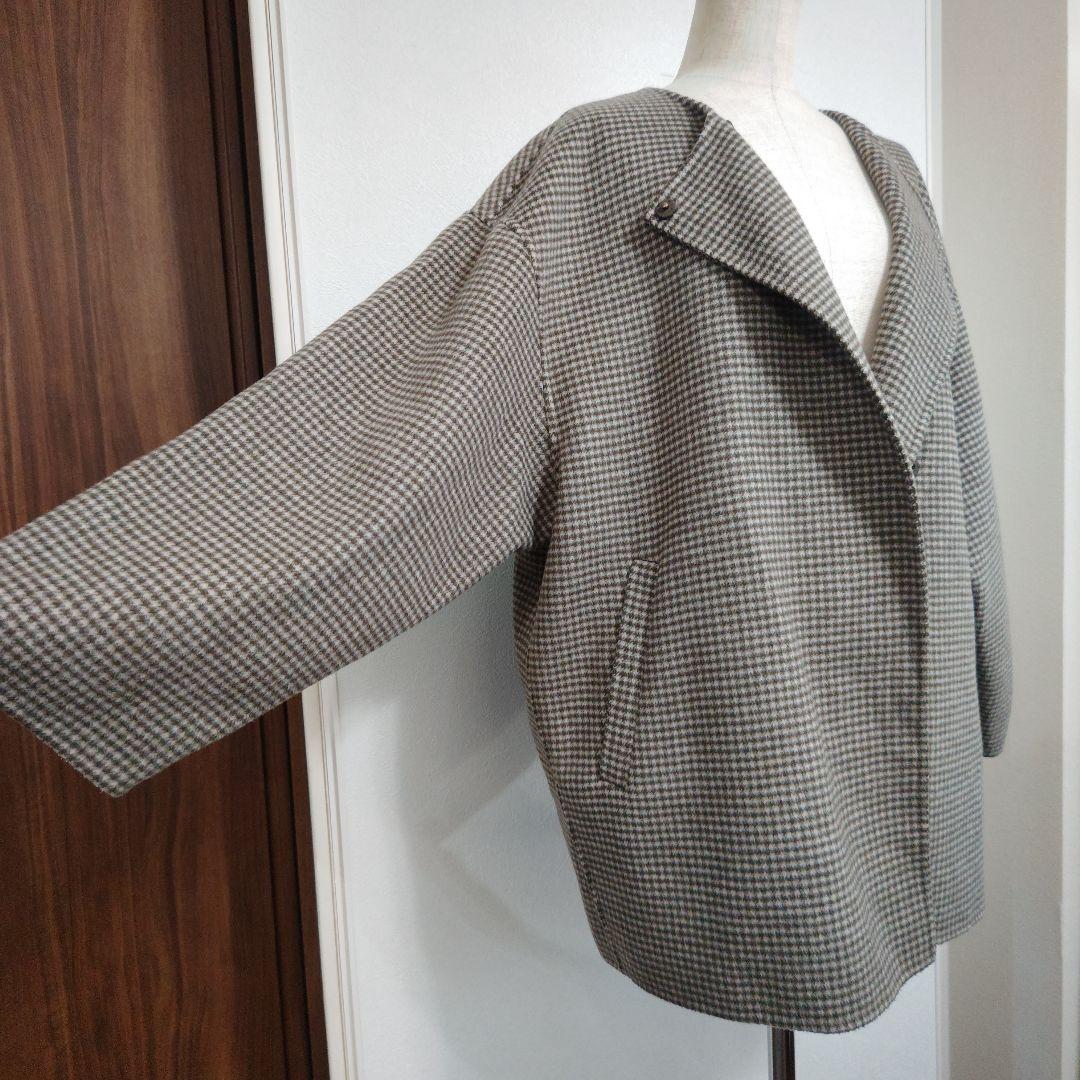 美品✨『SLOBE IENA』ハミルトン リバー ウール ショート コート F