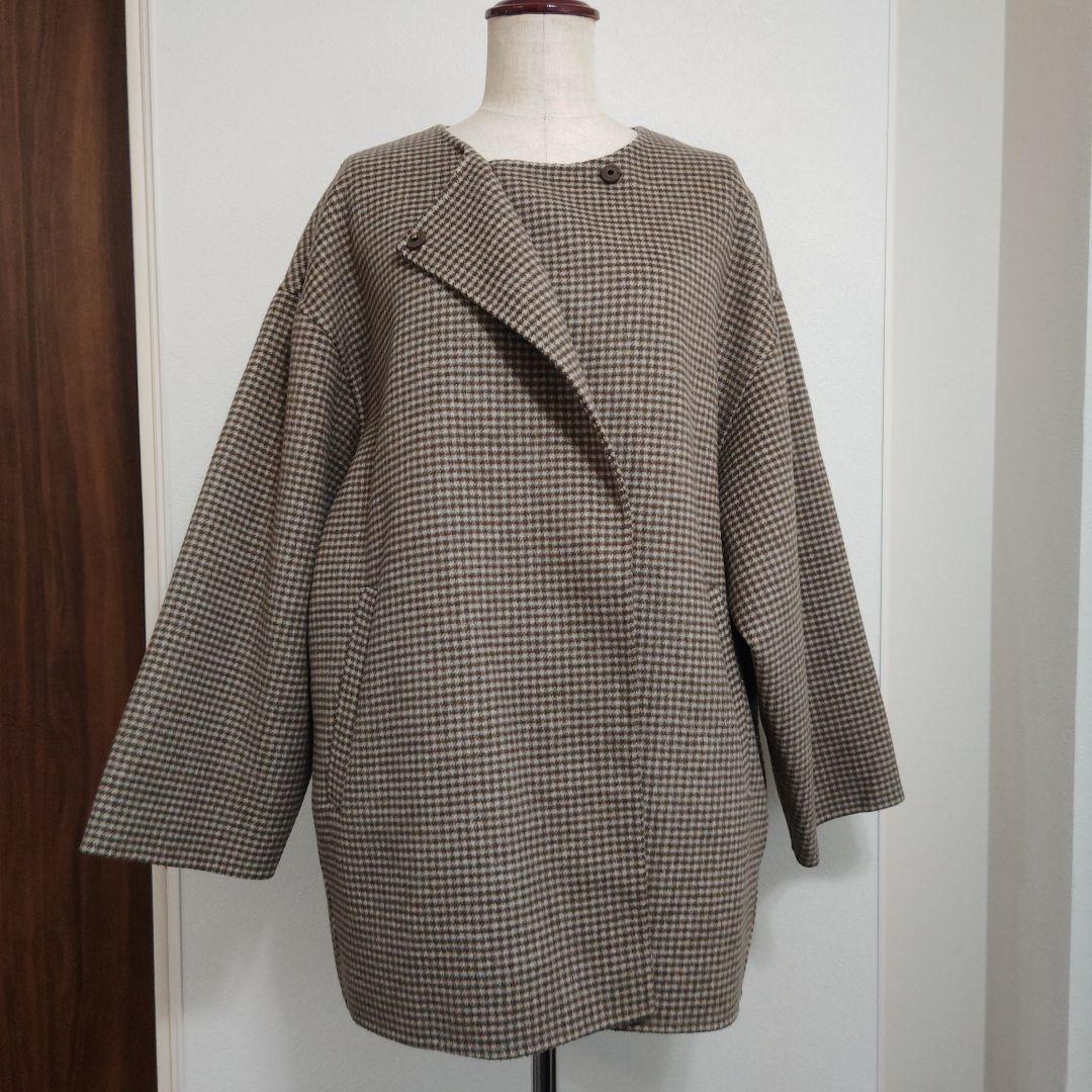 美品✨『SLOBE IENA』ハミルトン リバー ウール ショート コート F