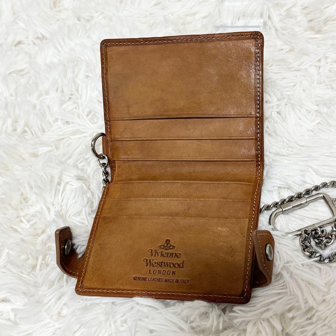 【廃盤希少品】ヴィヴィアンウエストウッド　バイカーチェーンウォレット