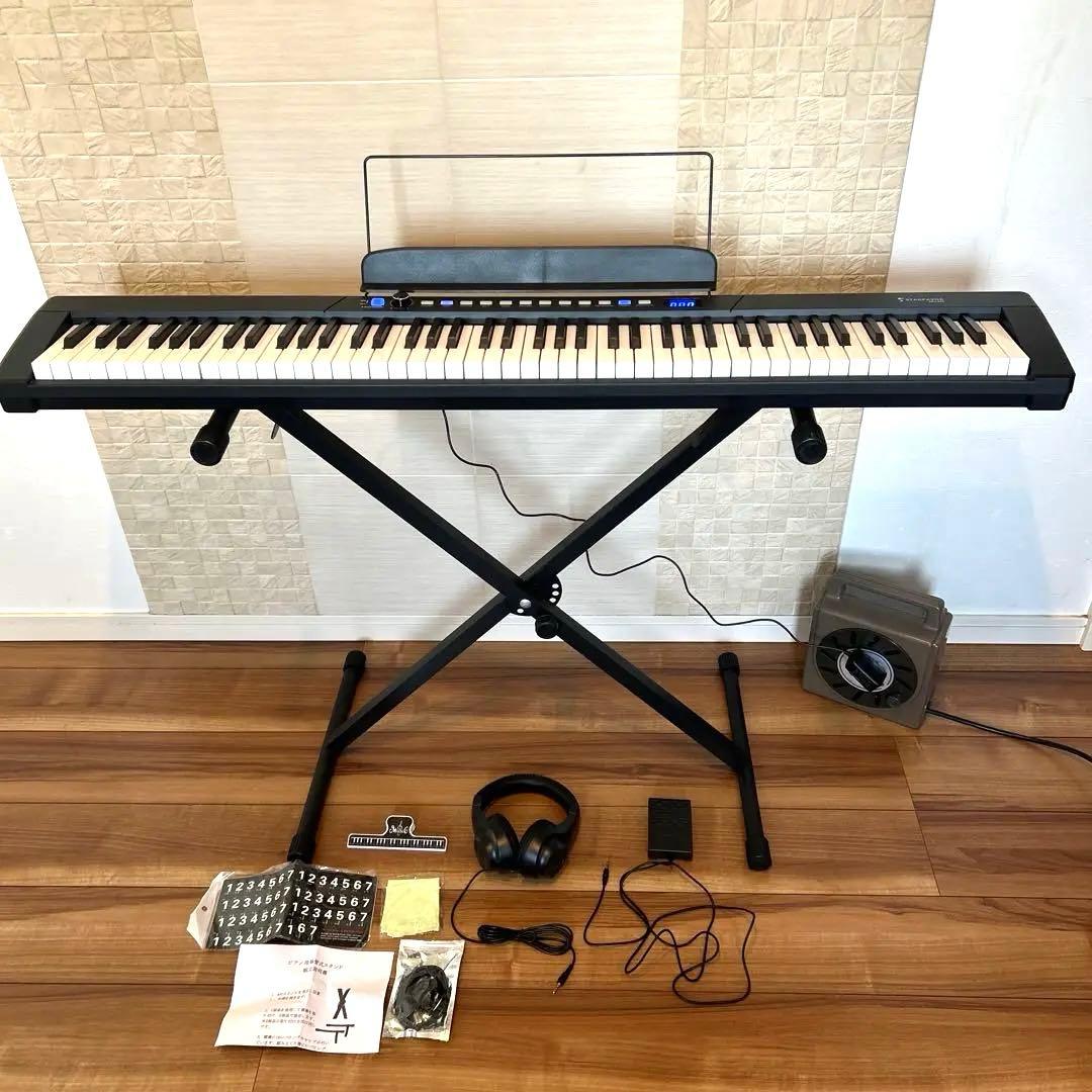 STARFAVOR SEK-88A 電子ピアノ キーボード　スタンド付
