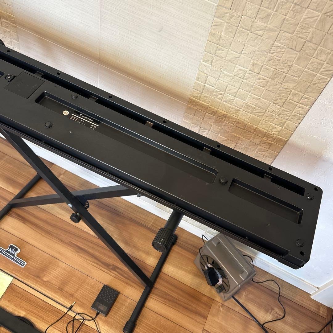 STARFAVOR SEK-88A 電子ピアノ キーボード　スタンド付