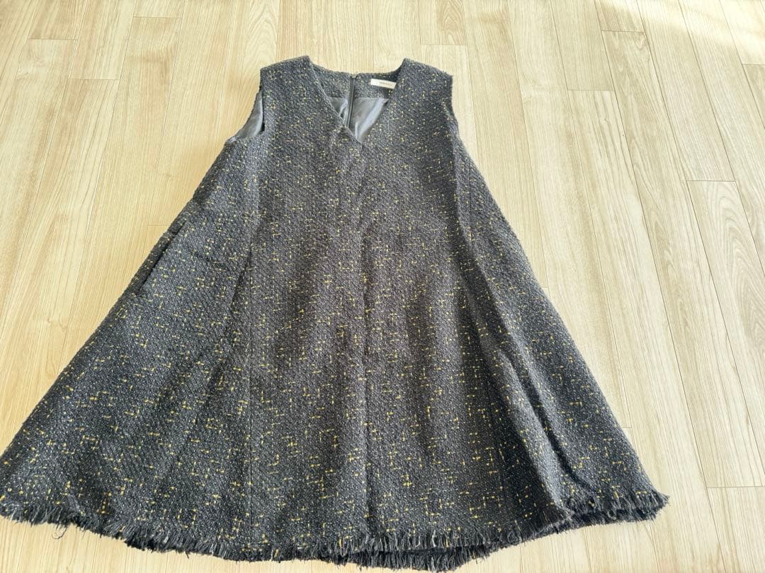 トレフル　ツイードワンピース