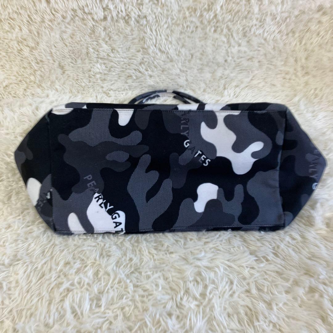 希少 完全完売品 パーリーゲイツ ブラックカモ　ロッカーバッグ 迷彩 大容量