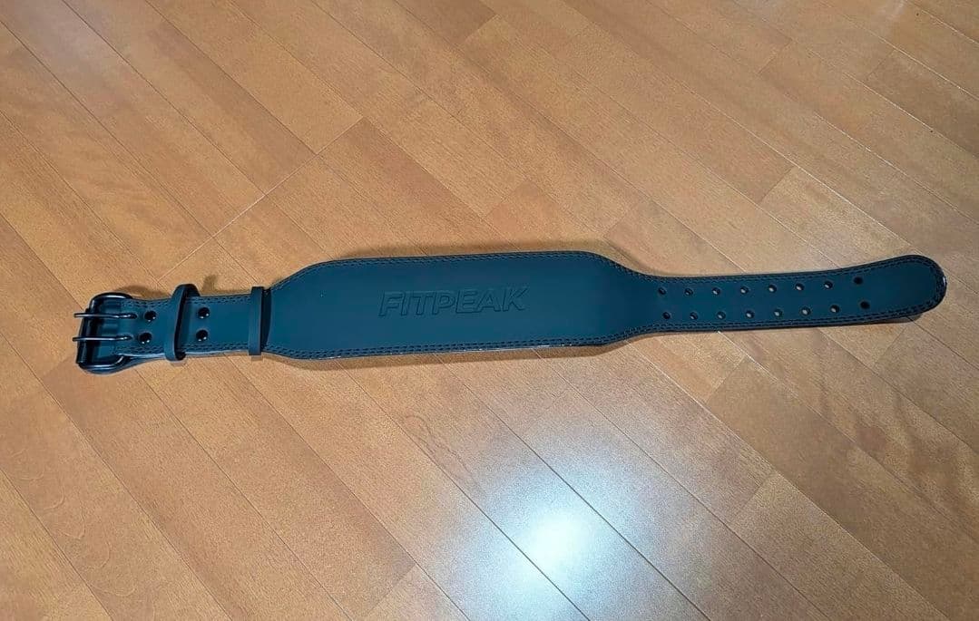 プロ仕様！本牛革☆パワーベルト/トレーニングベルト （Lサイズ） ⭐⑪52