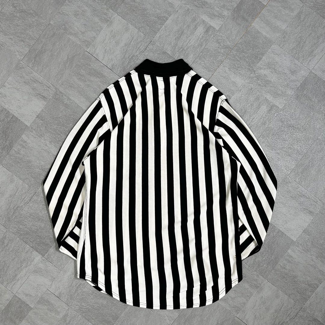 【奇跡】ウィルソン ハーフジップゲームシャツ 50s ストライプ 美品 一点物