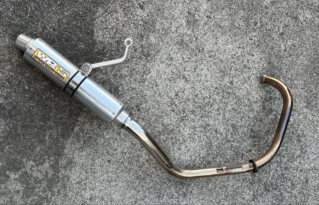 エイプ用　WR's ステンレス マフラー