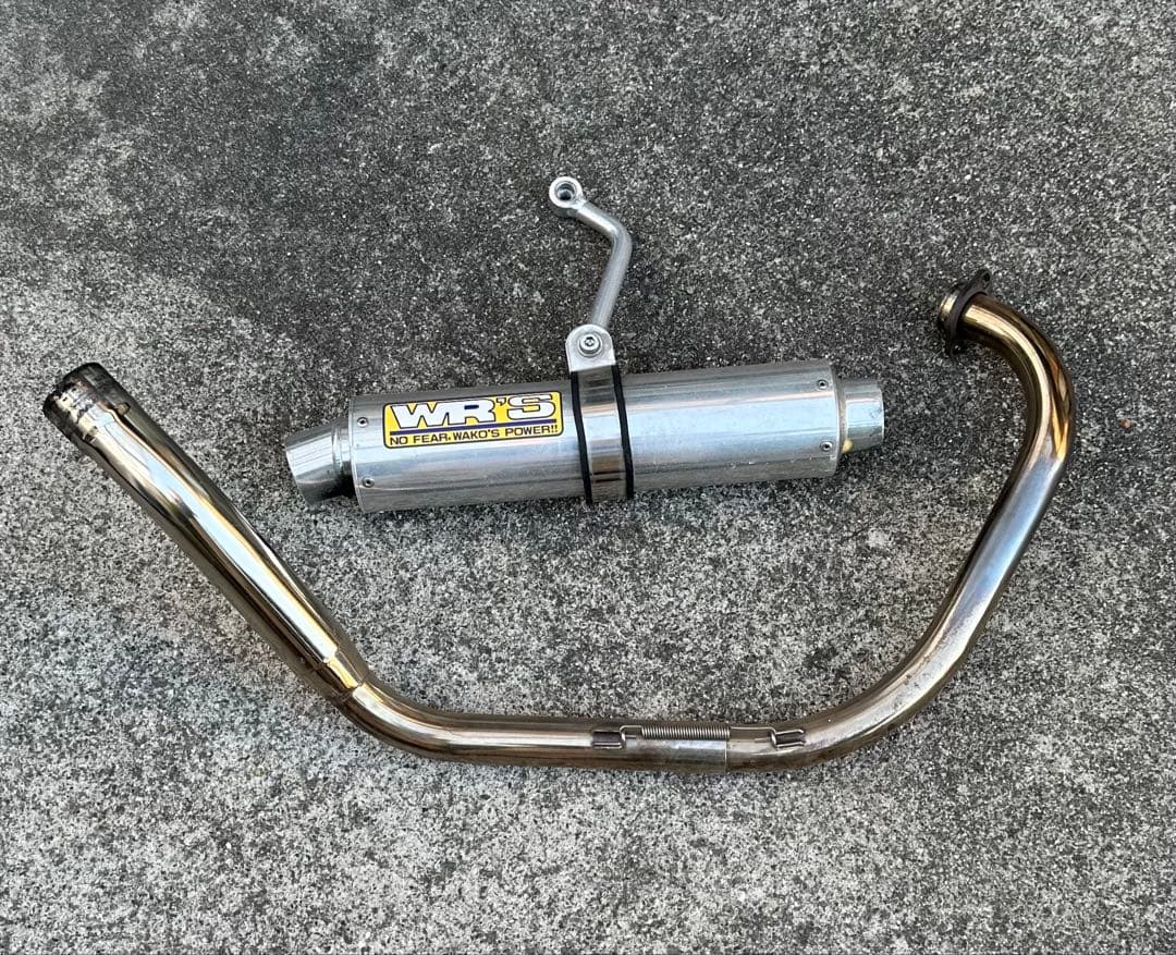 エイプ用　WR's ステンレス マフラー