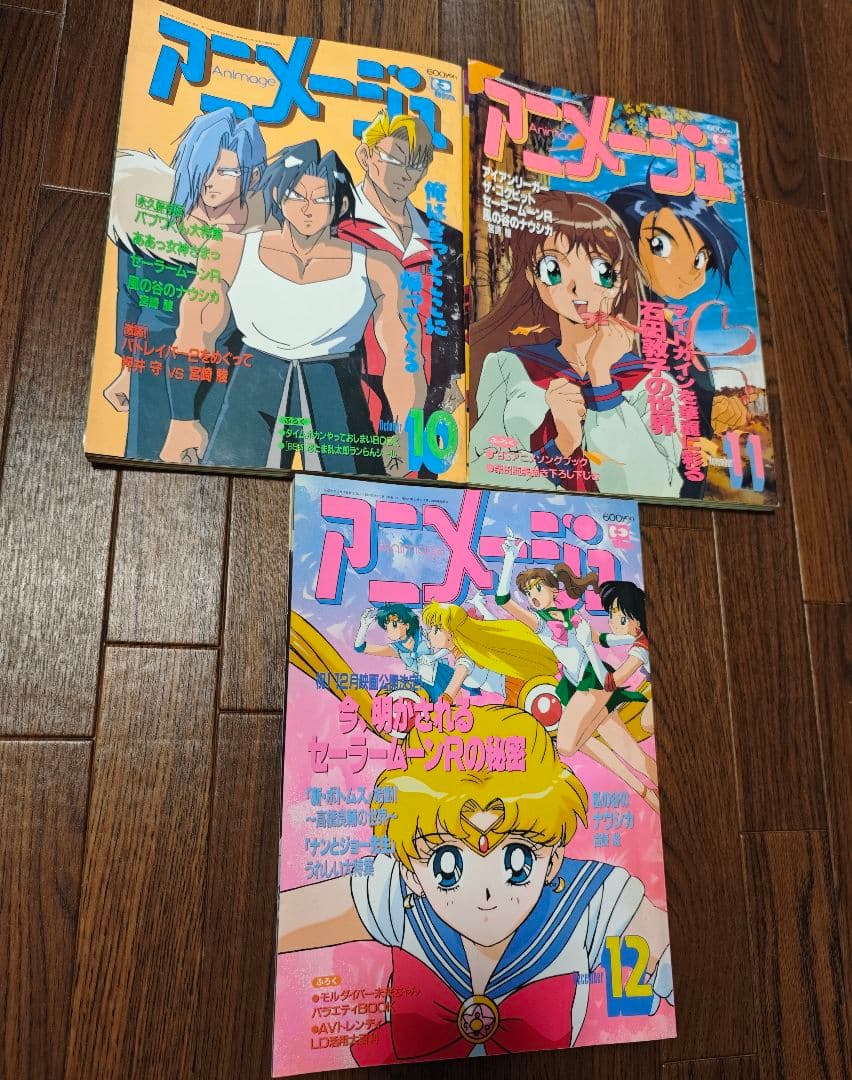徳間書店　アニメージュ(平成5年)　11冊まとめ売り