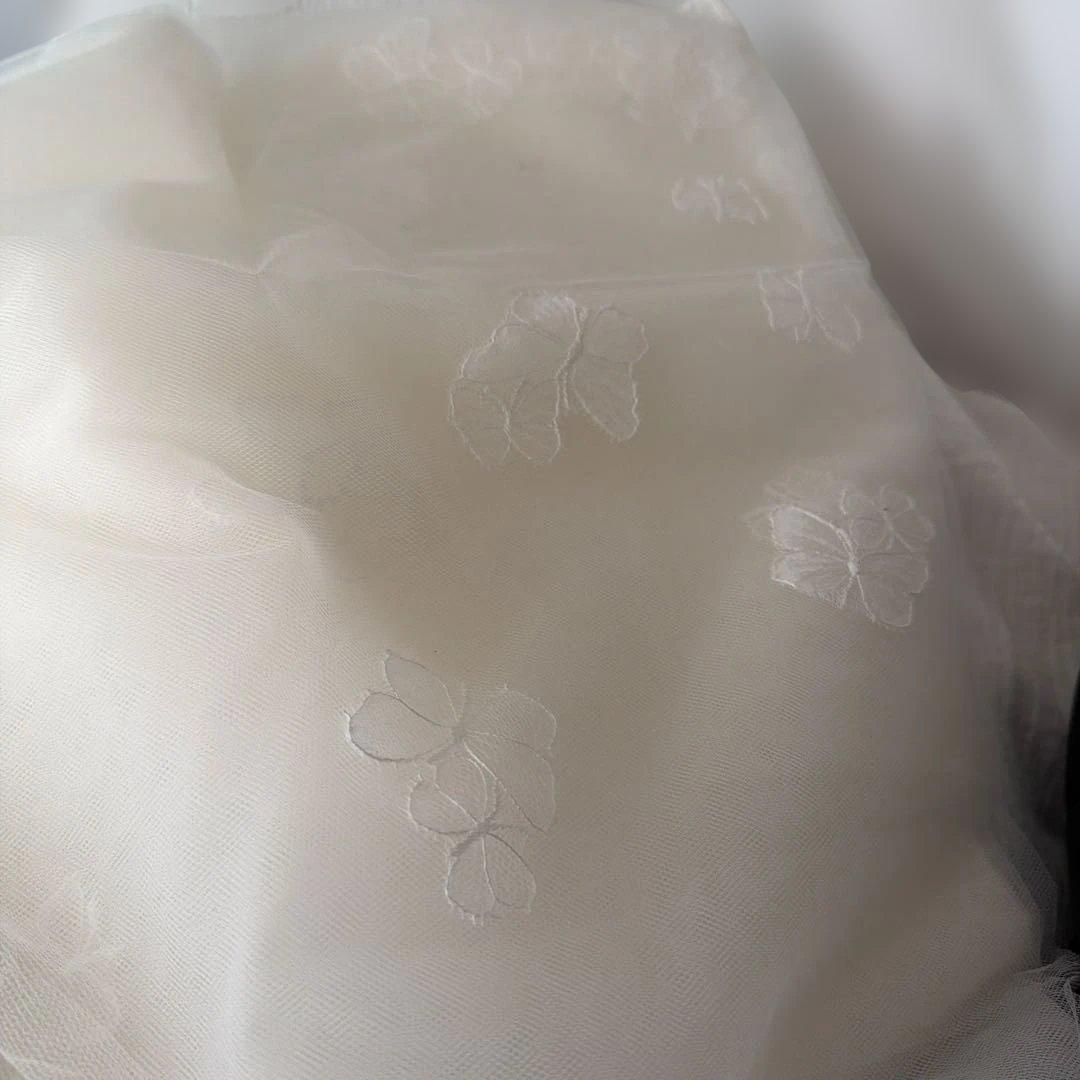 即日発送可能　トリートドレッシング　ウェディングベール　ロングベール80×250