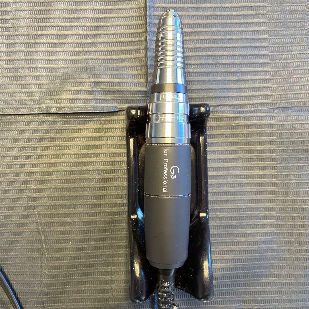 美品★ ウラワ　プロ用ネイルマシン　G3 ホワイト　ビットセット付き