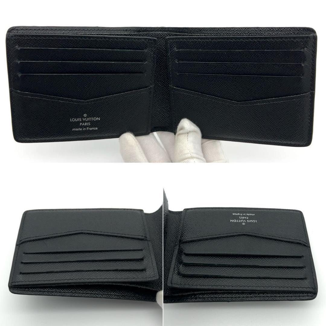 24時間限定❣️ルイヴィトン 二つ折り財布 グラフィット スレンダー イニシャル無