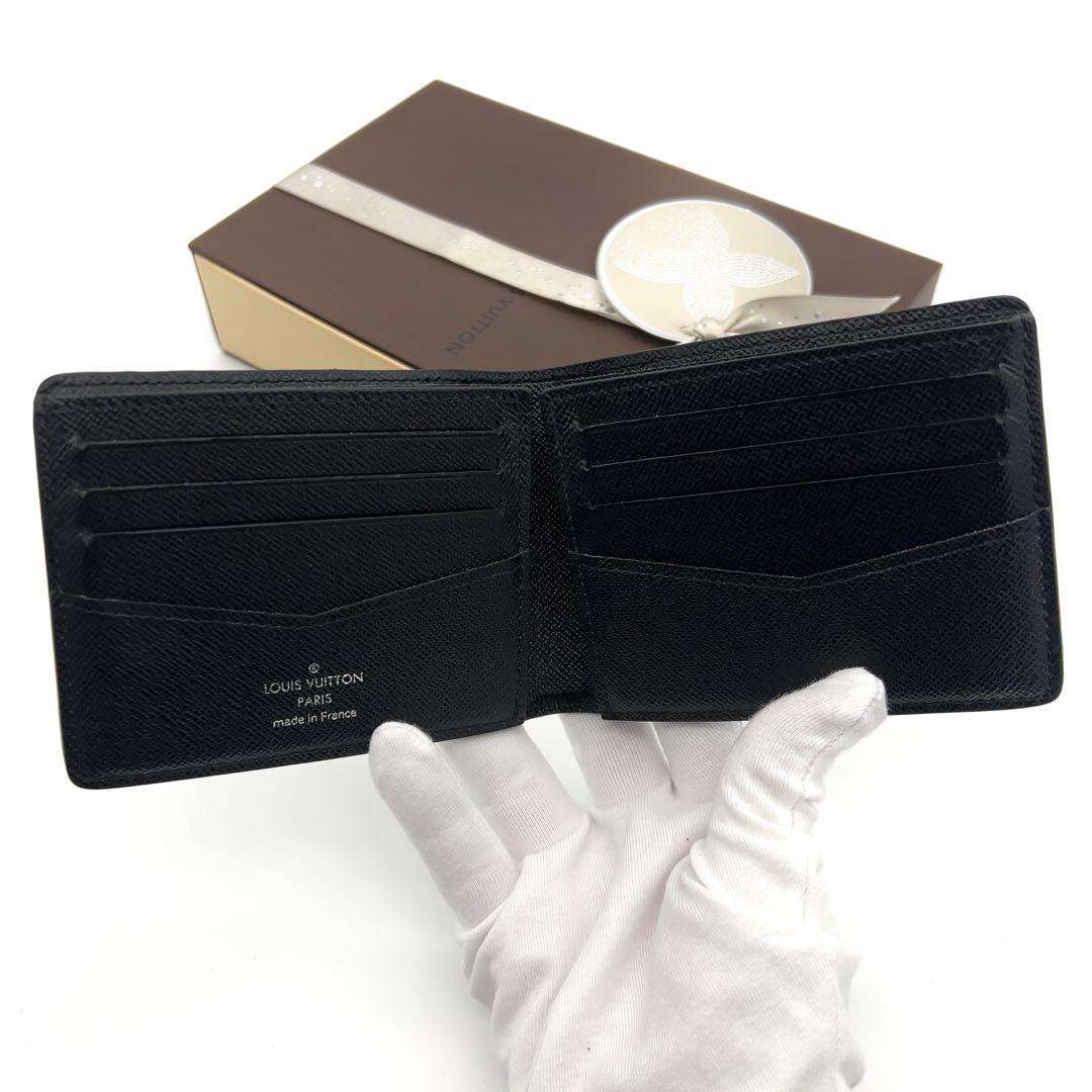24時間限定❣️ルイヴィトン 二つ折り財布 グラフィット スレンダー イニシャル無