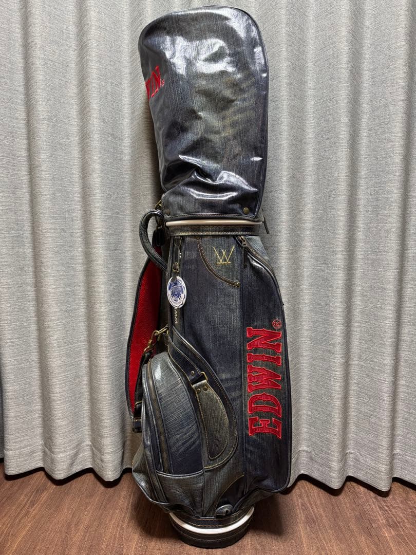 【EDWIN】キャディバッグ　デニム