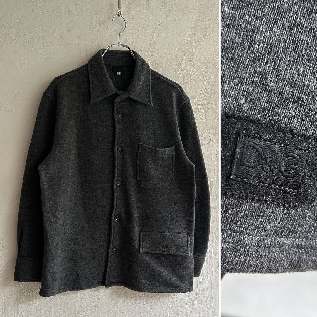 OLD D&G DOLCE&GABBANA ウール カバーオール ジャケット