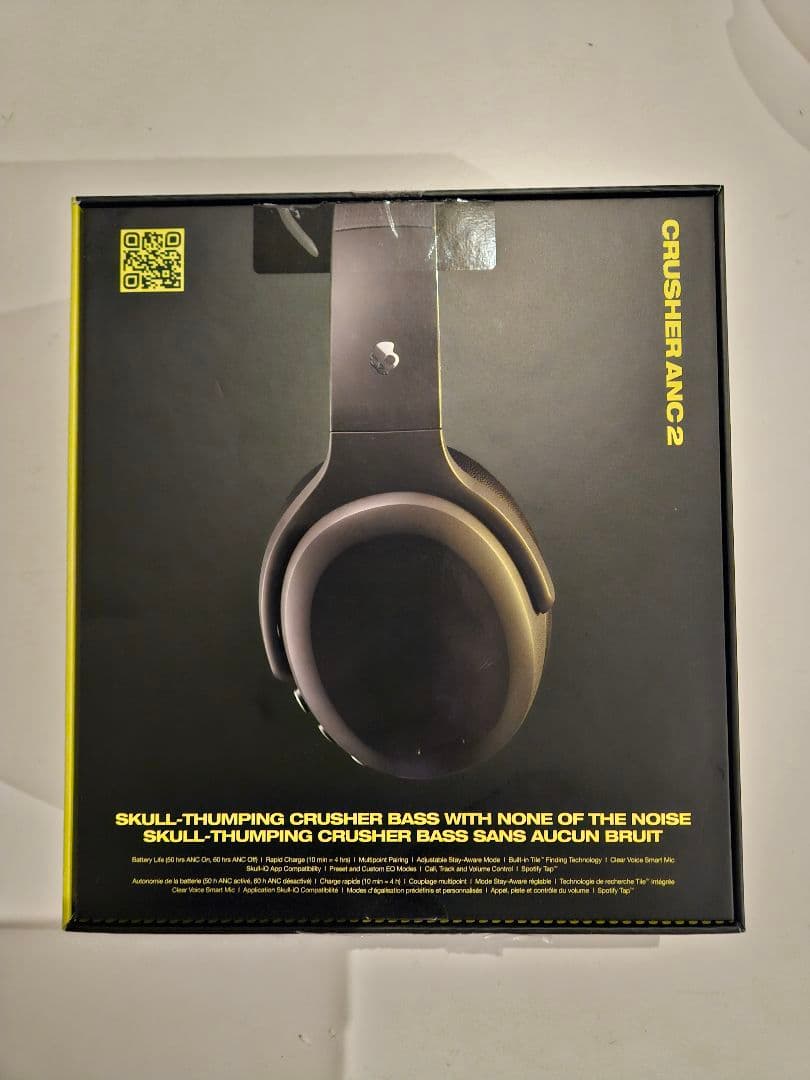 Skullcandy crusher anc2 イヤーパッド破れあり
