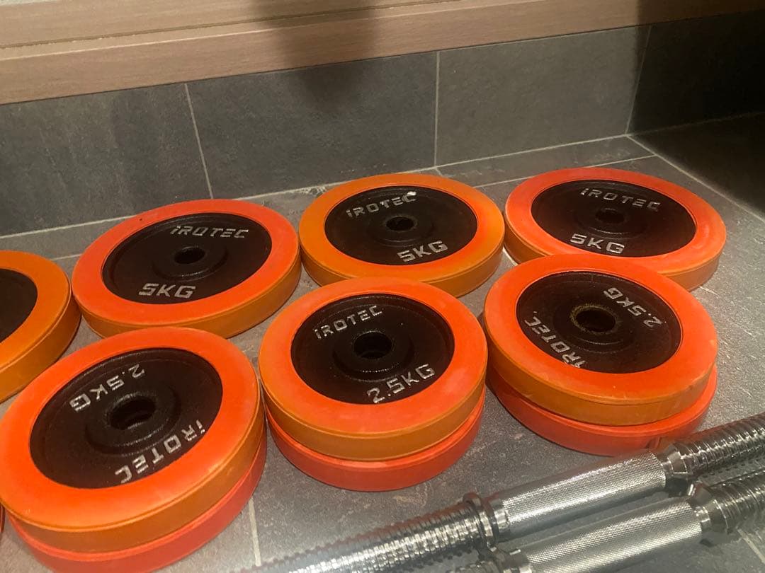 【引取限定】IROTEC ダンベルセット 50kg