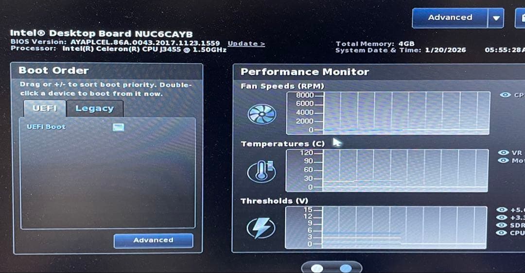 Intel NUC 4台セット コンパクトミニPC
