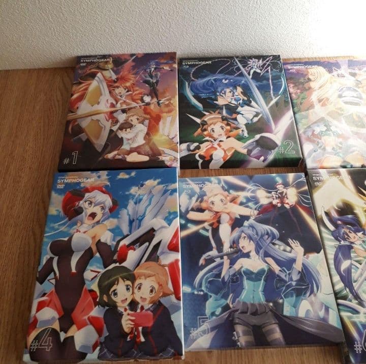 戦姫絶唱シンフォギア　XV DVD　Blu-ray　混合　全巻　GXのみ1巻