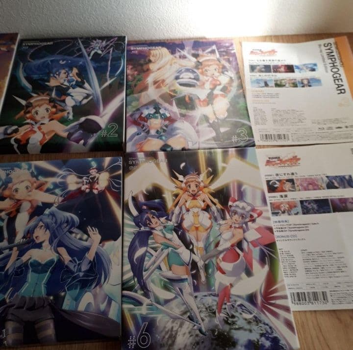 戦姫絶唱シンフォギア　XV DVD　Blu-ray　混合　全巻　GXのみ1巻