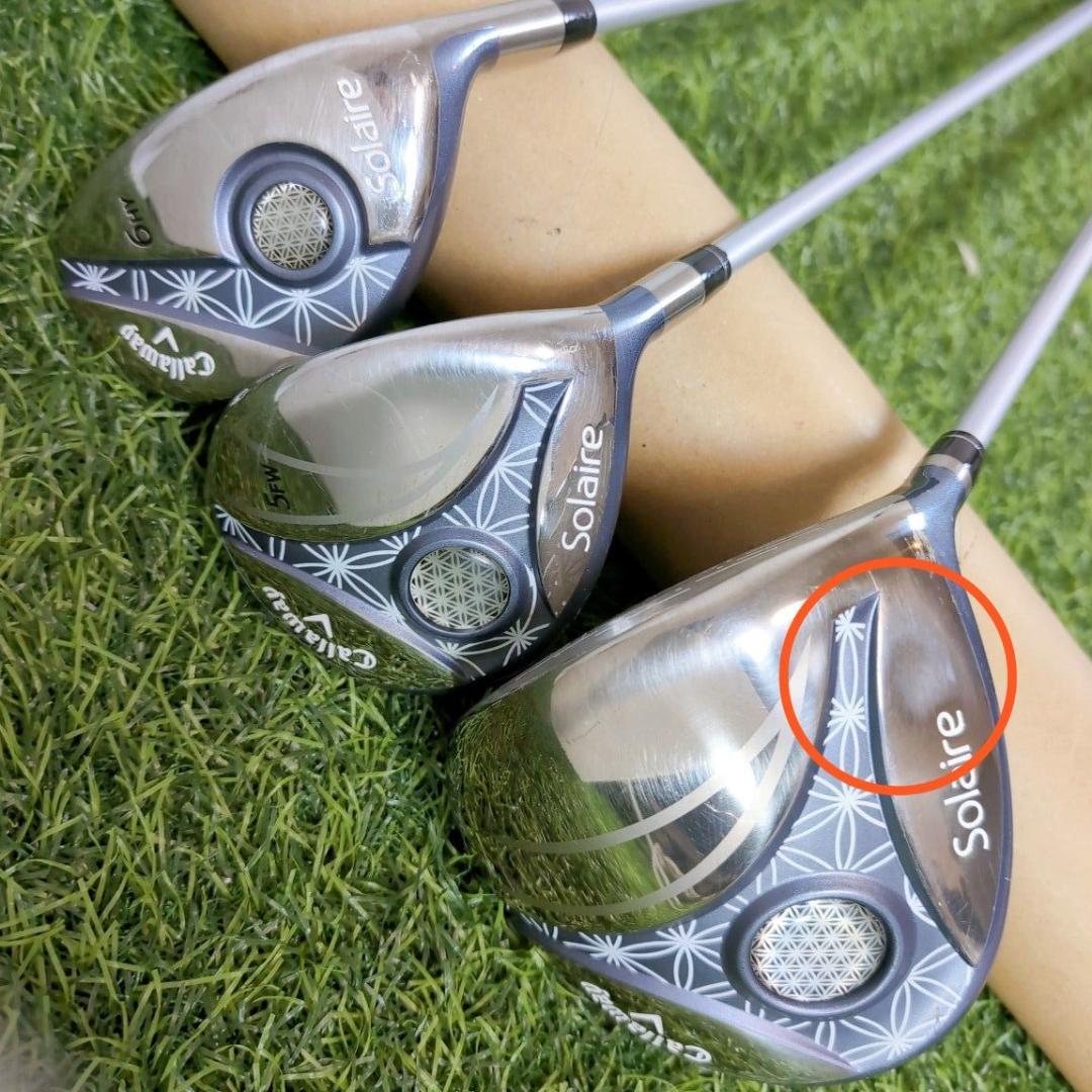 Callaway Solaire ソレイル レディース ゴルフセット ブラック