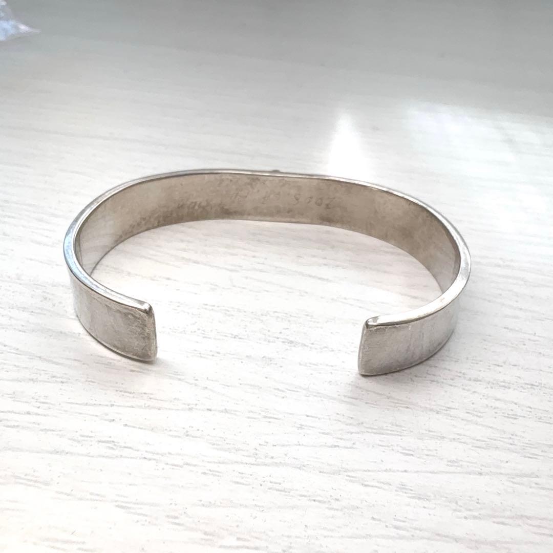 ARIZONA FREEDOM K18 太陽神 唐草 シルバーバングル 10mm