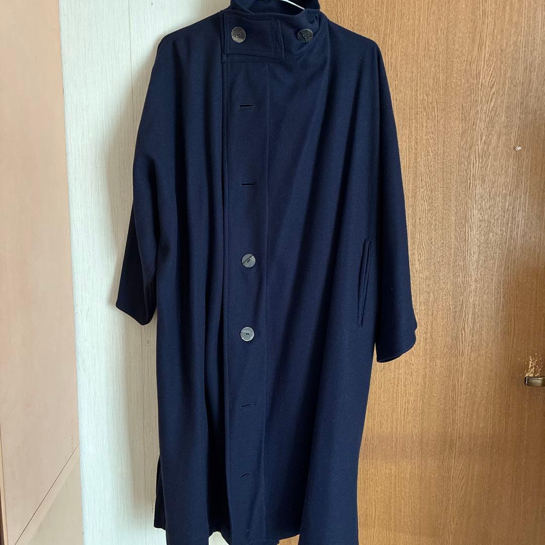 Y's ネイビー ロングコート