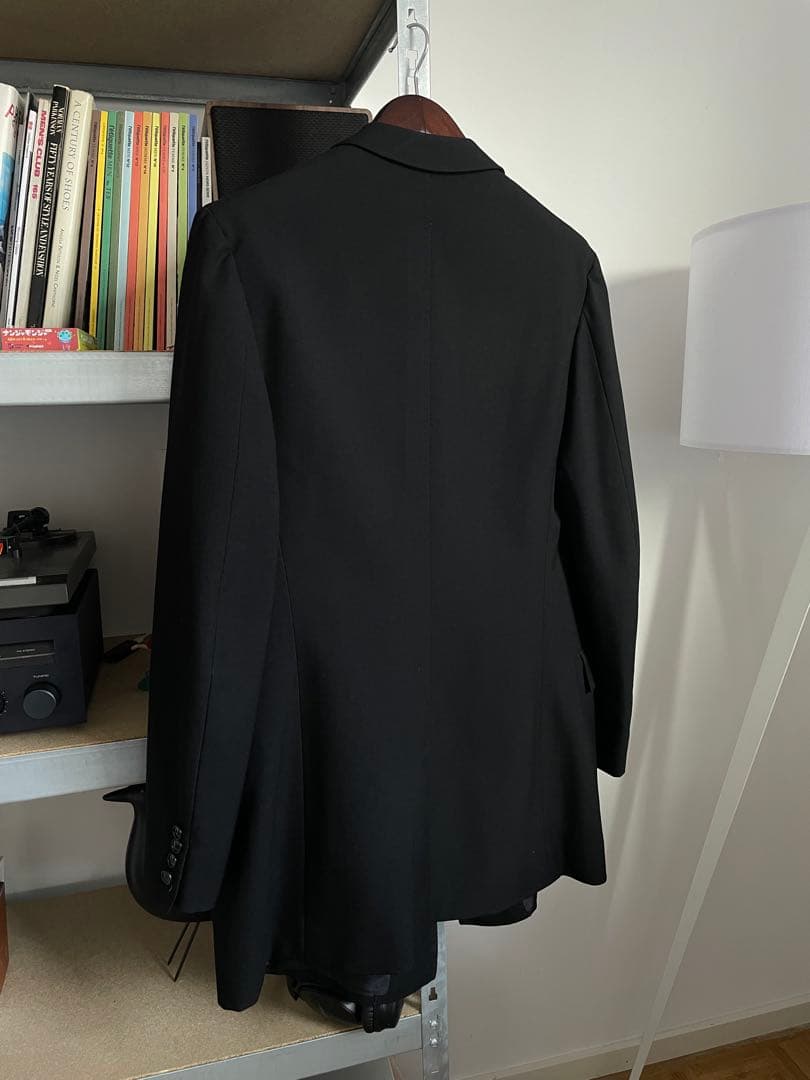 60s 70s 超希少 JIL SANDER ダブルジャケット　ブラック